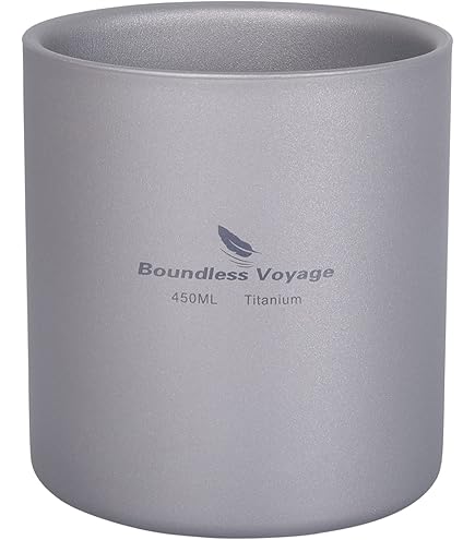 Amazon.com : SOTO Aero 450ml Titanium Backpacker Mug - Double Wall
